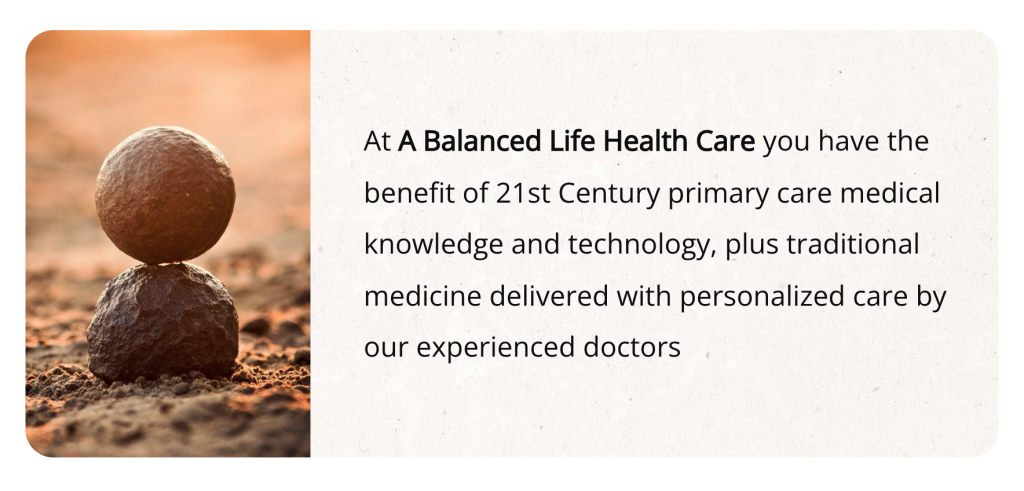 A Balanced Life Health Care graphic